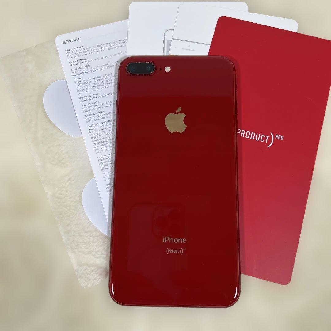 iphone8 Plus 256GB SIMフリー　バッテリー72%