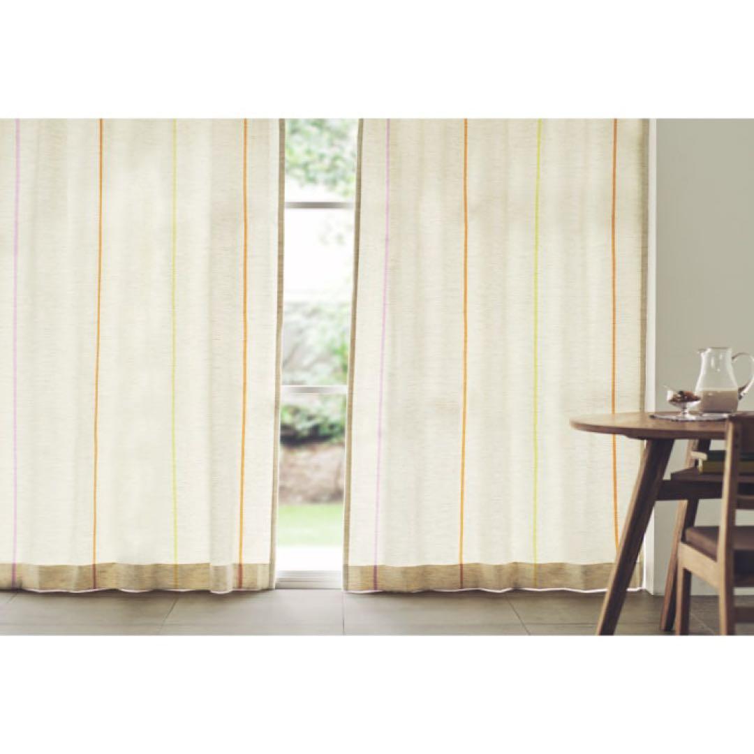 【新品未使用】unicoカーテン VERTIベージュ 201 x 110