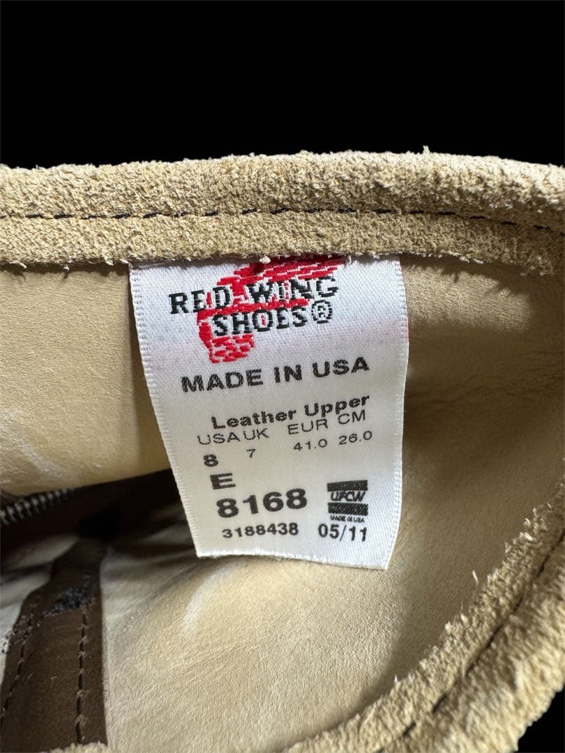 RED WING エンジニアブーツ 8168 サイズ8