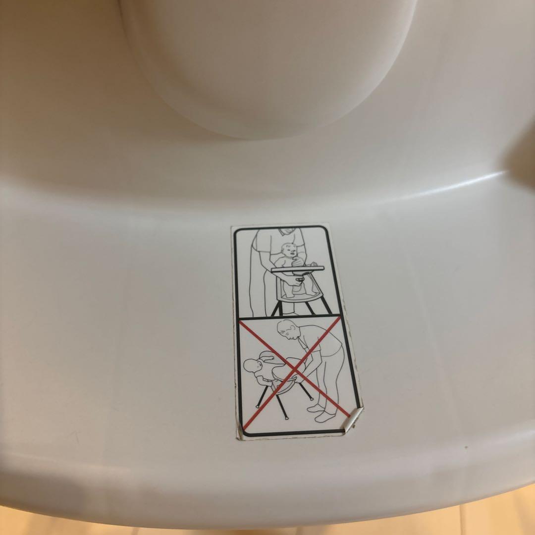 ベビービョルン　ハイチェア　ホワイトベビー用チェア