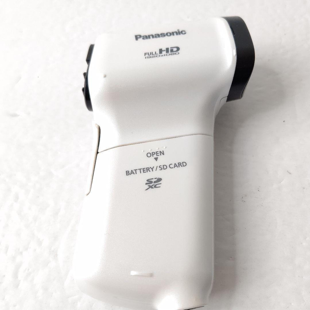 パナソニック　デジタルビデオカメラ　美品　HX-DC1 クールホワイト