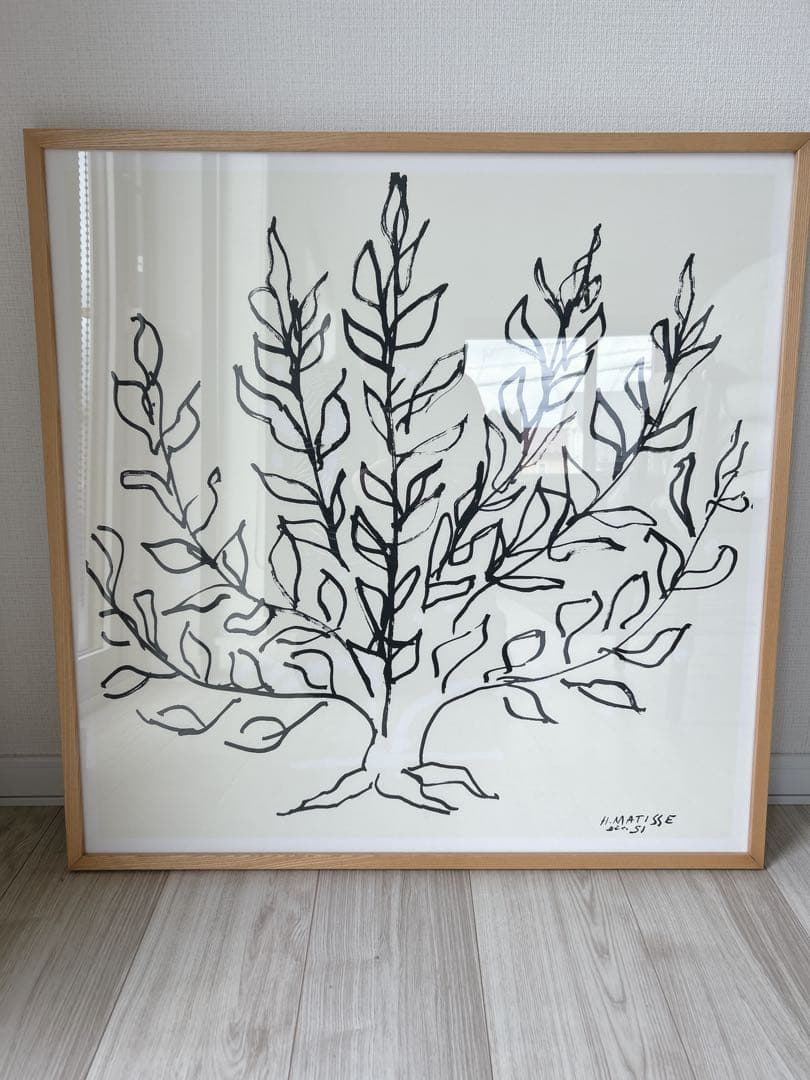 IDDE アンリマティス　低木　アートポスター