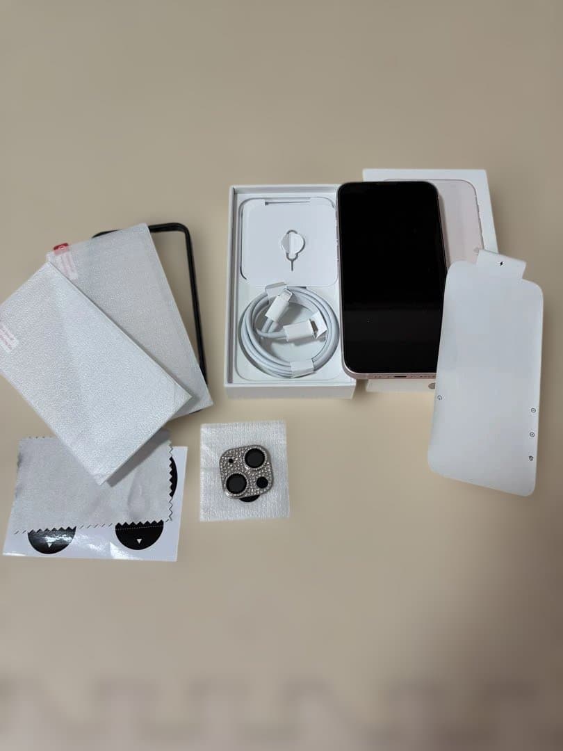 超美品 Apple iPhone 13 mini 256GB ピンク おまけ付