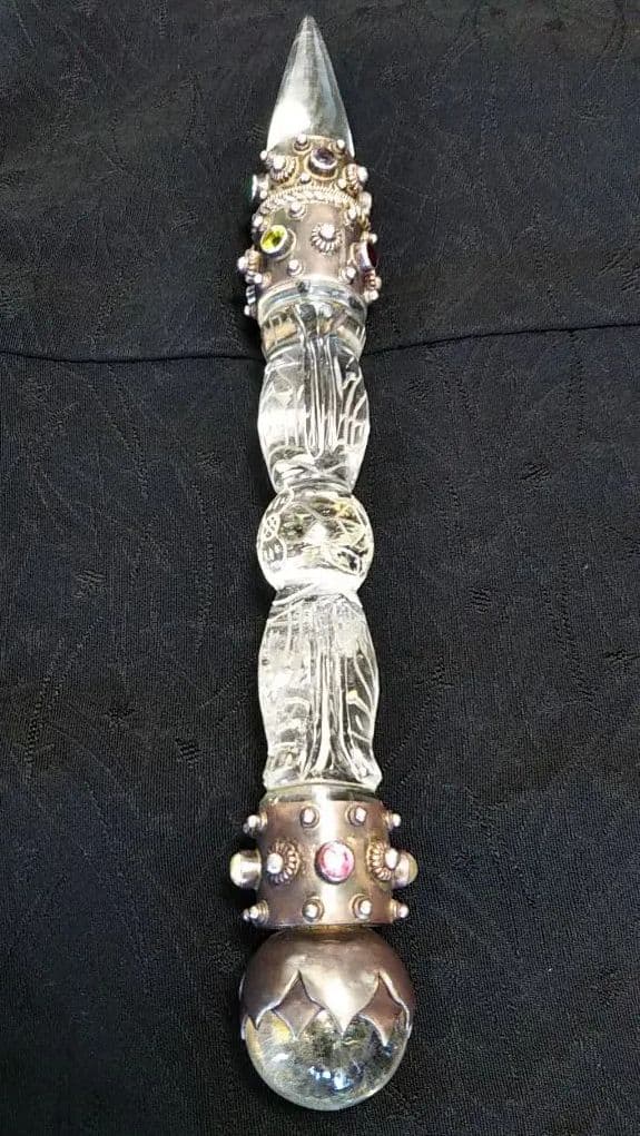 仏具 法具 密教 金剛杵 独鈷杵 パワーストーンヒマラヤ水晶厄除けスピリチュアル