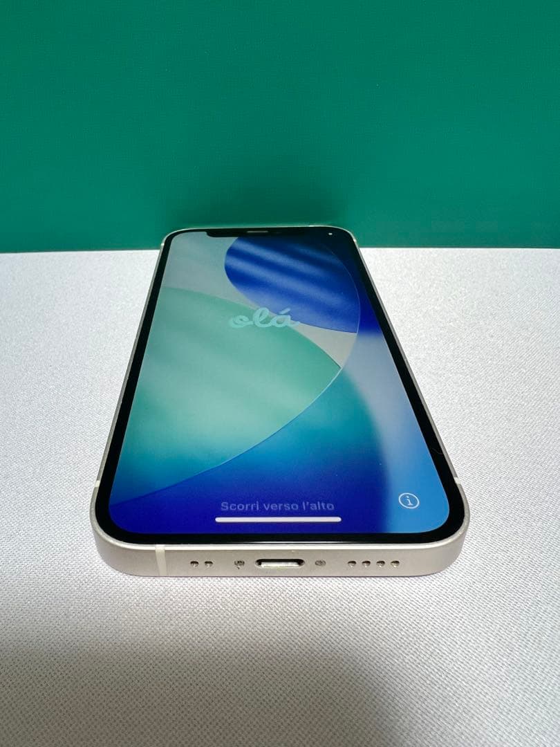 iPhone 12 mini SIM解済 64GBホワイト バッテリー83%