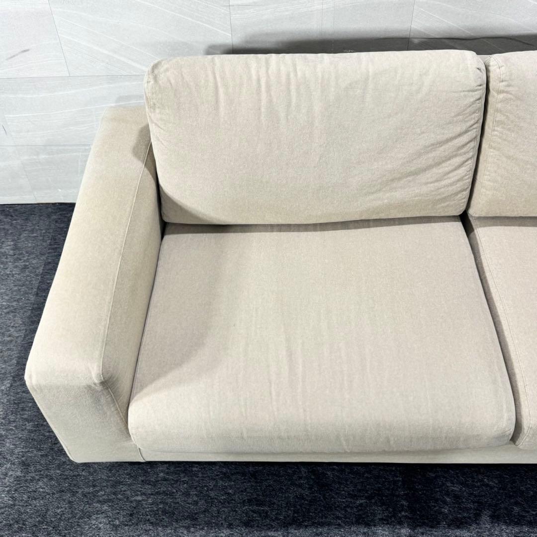 無印良品 MUJI ファブリックソファ 2.5人がけ 人気商品 d5240