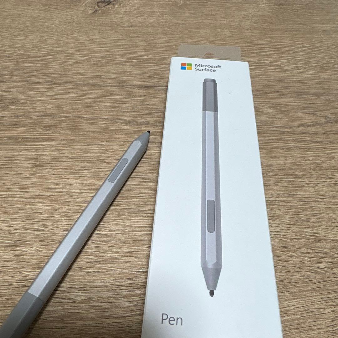 Surfaceタッチペン microsoft パソコン グレー シルバー