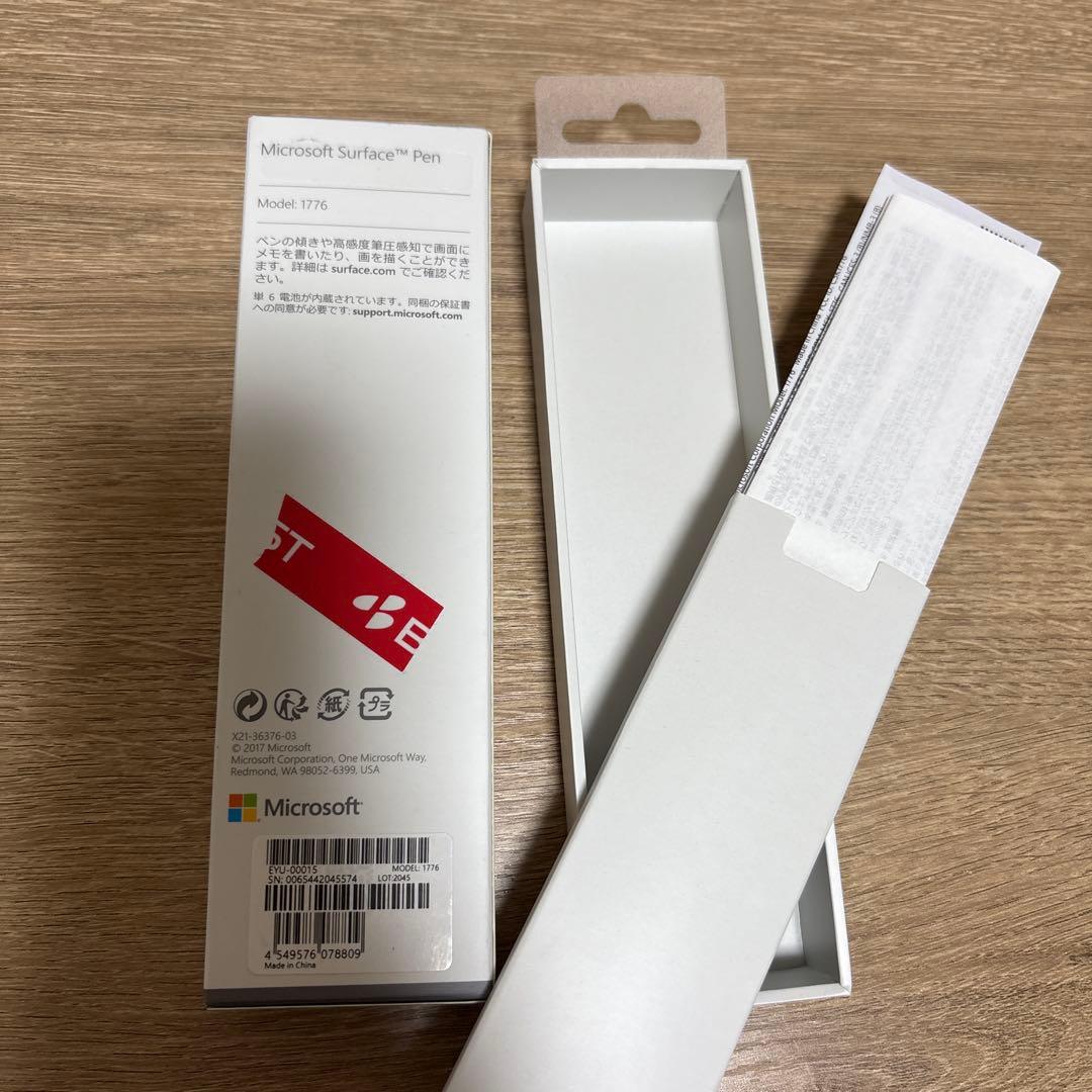 Surfaceタッチペン microsoft パソコン グレー シルバー