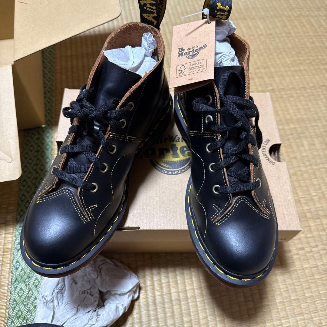 ほぼ未使用Dr.MartensブーツCHURCHモンキーブーツ 16054001