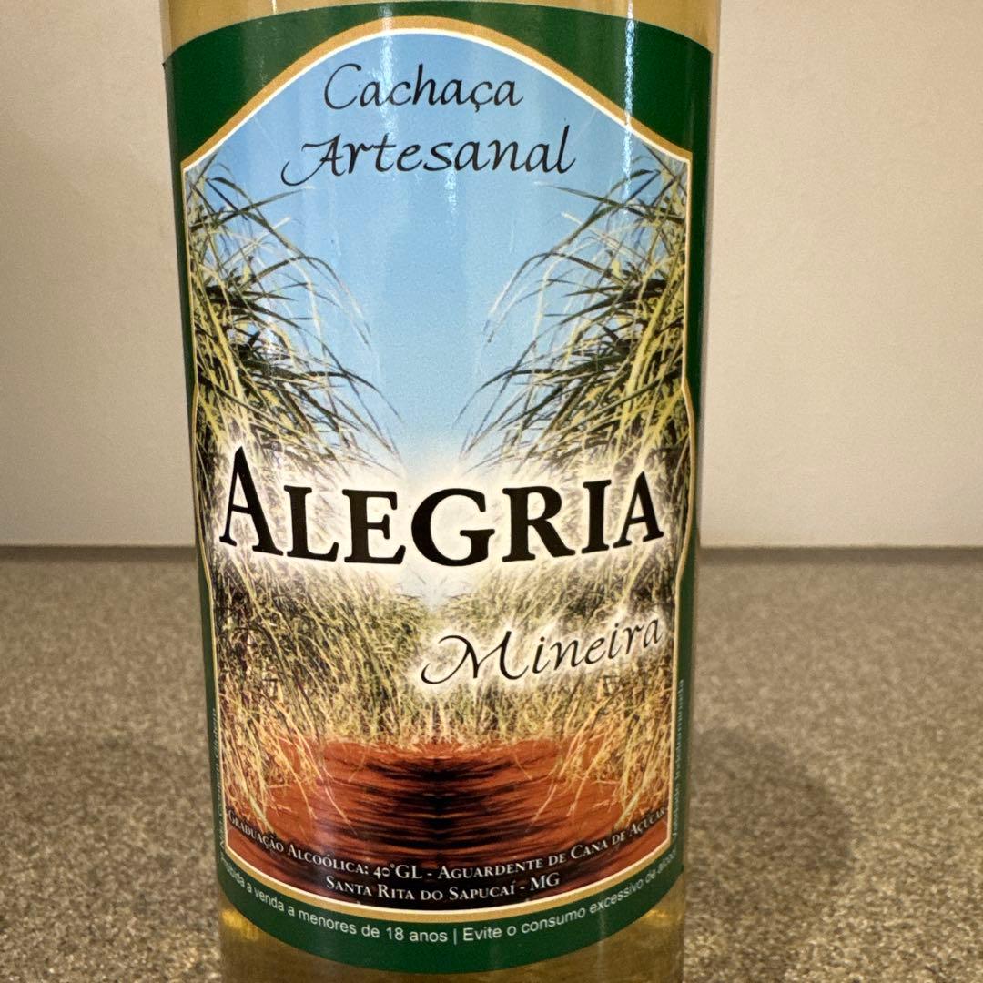 カシャッサ（Cachaça）　蒸留酒　ブラジル　希少　アレグリア・ミネイラ