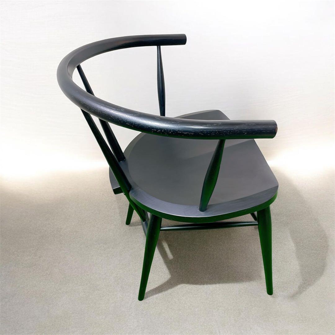 美品！かわいい　おしゃれ　柏木工　カフェチェア　椅子 オーク W512A