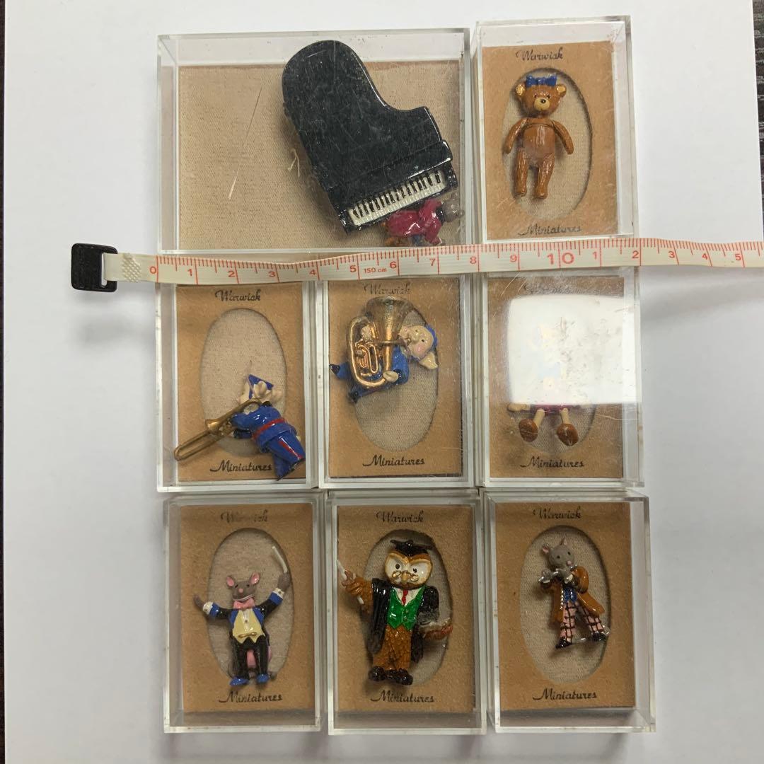 Warwick miniatures ミニチュア　動物　ピノキオ　アンティーク