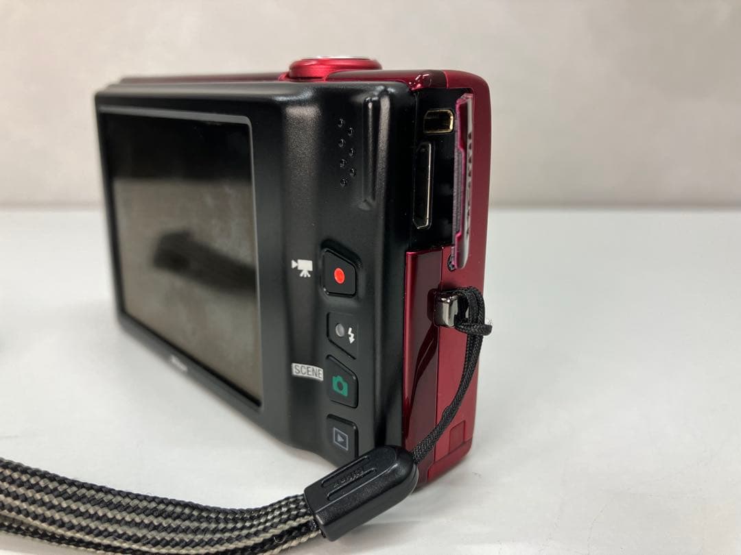 Nikon COOLPIX S6100デジタルカメラ レッド【4577】デジカメ