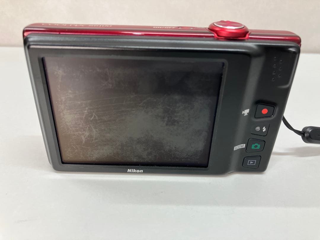 Nikon COOLPIX S6100デジタルカメラ レッド【4577】デジカメ