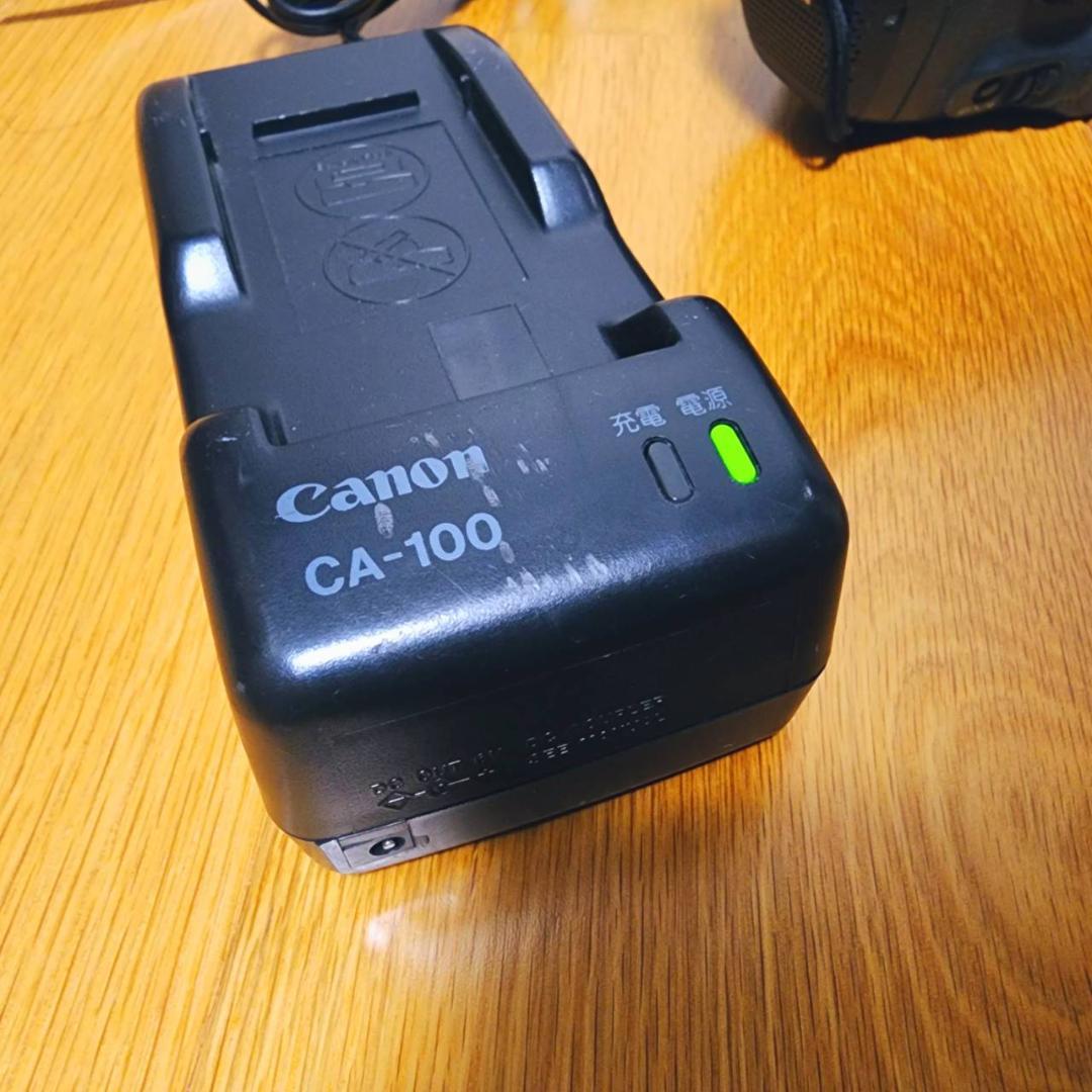 【動作確認済】希少 Canon 高画質 Hi8 ビデオカメラ ACアダプタセット
