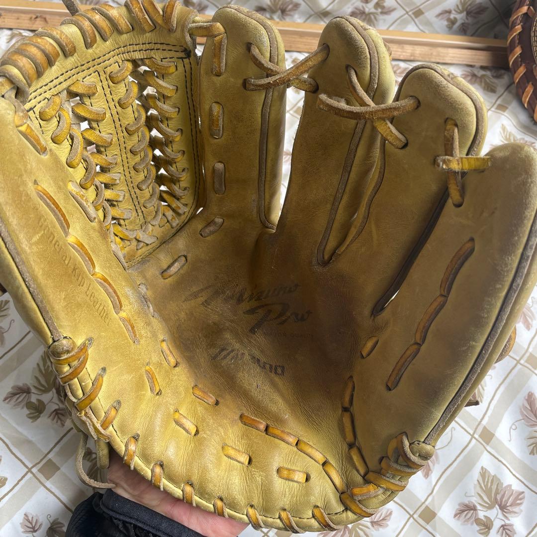 SSK 軟式用キャッチャーミット ミズノプロ 硬式用内野用グラブ 右投セット販売