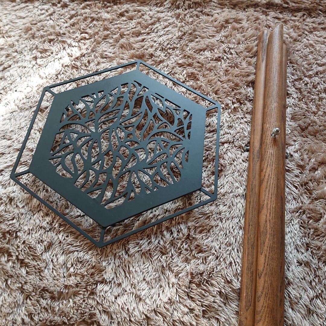 ソマビト SomAbito 焚き火サイドスタンドVein 足長