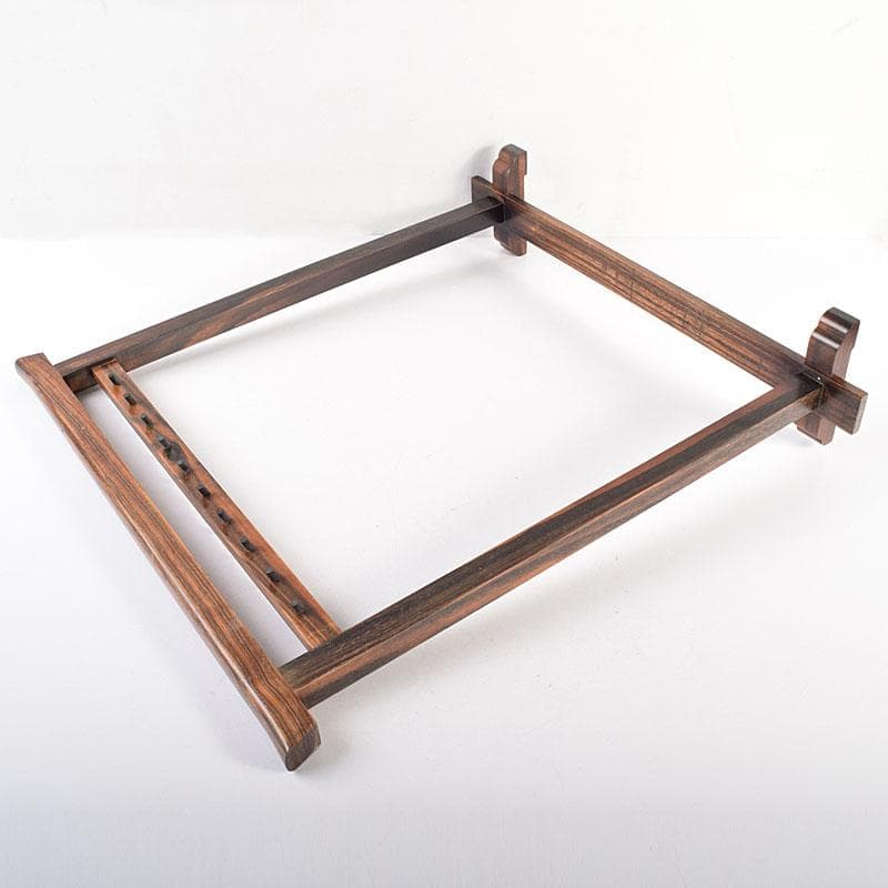 書道具　黒柿製　筆掛　筆吊　C　R7895C