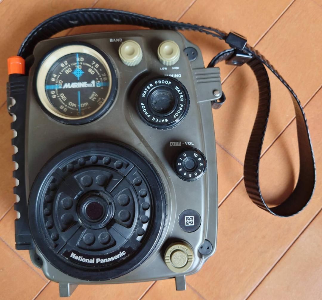 National Panasonic マリン1号 防水ラジオ RF-622