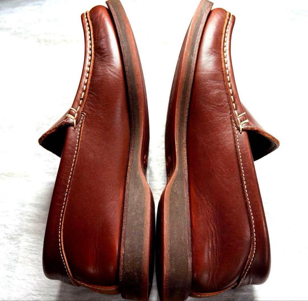 美品 パラブーツ Veritable Mocassin レザー モカシン27cm