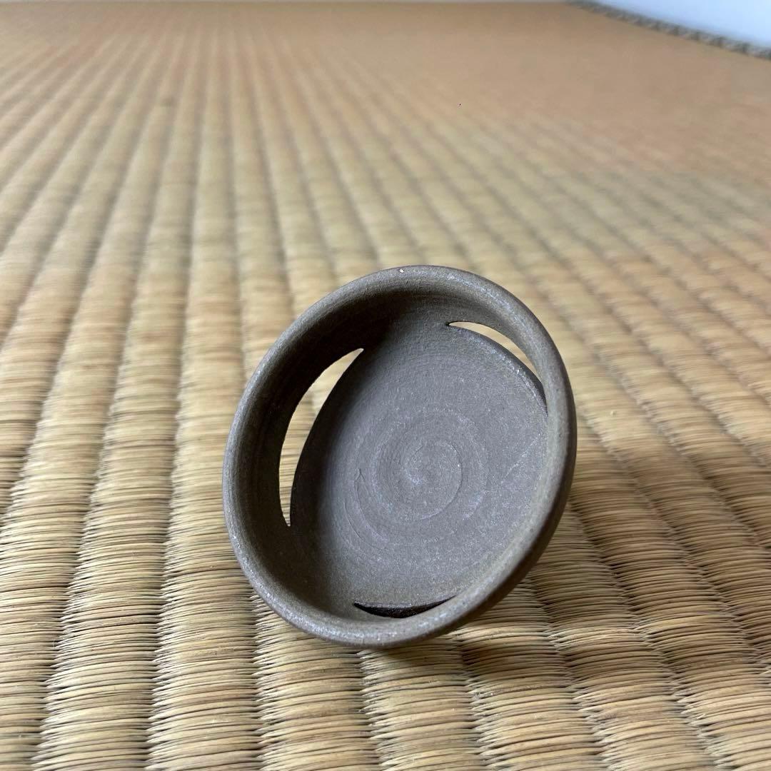 #XG451 陶芸家・市野雅彦・彩泥・香炉・共箱栞付・骨董・アンティーク・香道