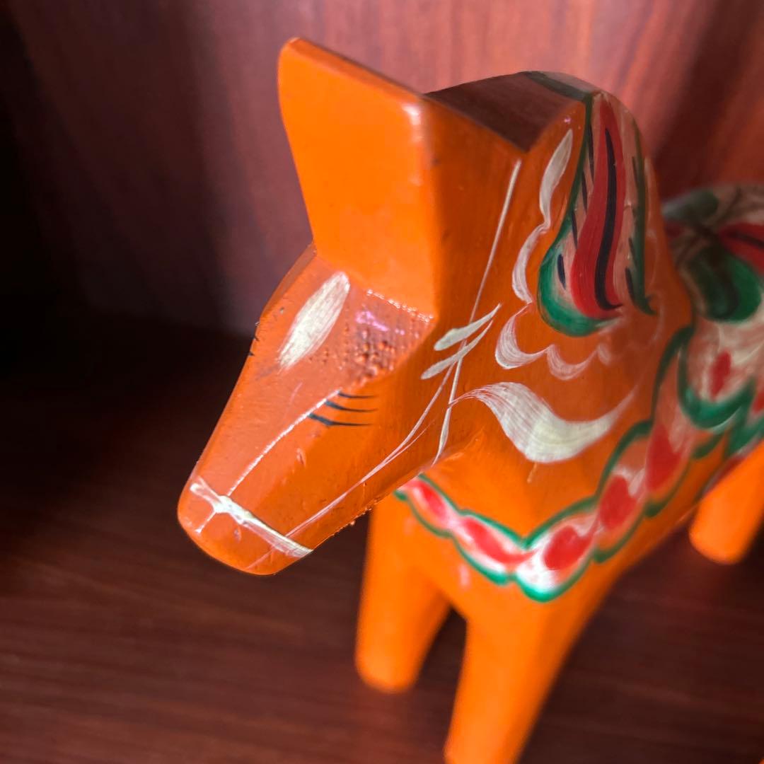 アンティーク　ダーラナホース　2体セット