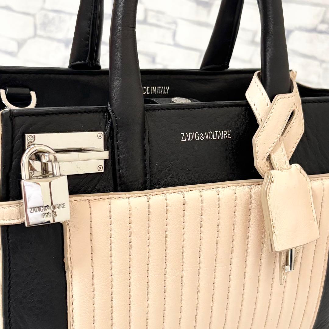 ほぼ未使用✨ZADIG&VOLTAIRE ザディグエヴォルテール 2way南京錠