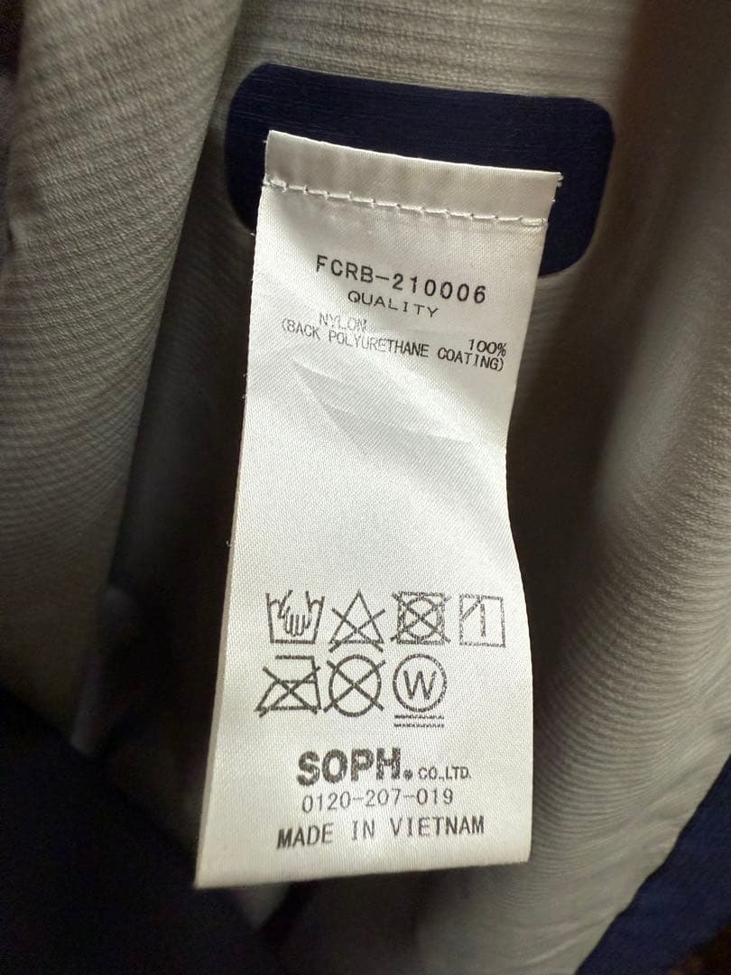 【FCRB/SOPH.】ネイビー ナイロンジャケット Lサイズ