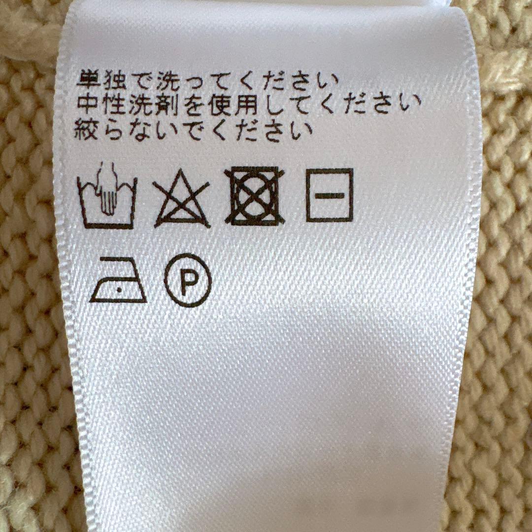 M-L相当【POLO】ラルフローレン カーディガン 長袖 シルク 絹100％ S