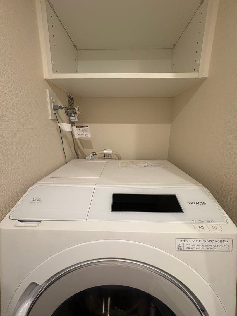 ドラム式洗濯機本体　日立BD-STX120HR(W)