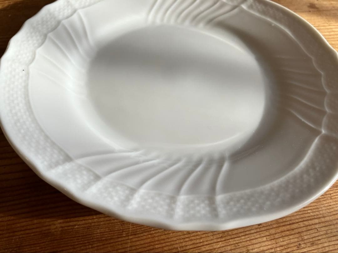 ジノリ　ベッキオホワイト　17プレート×6