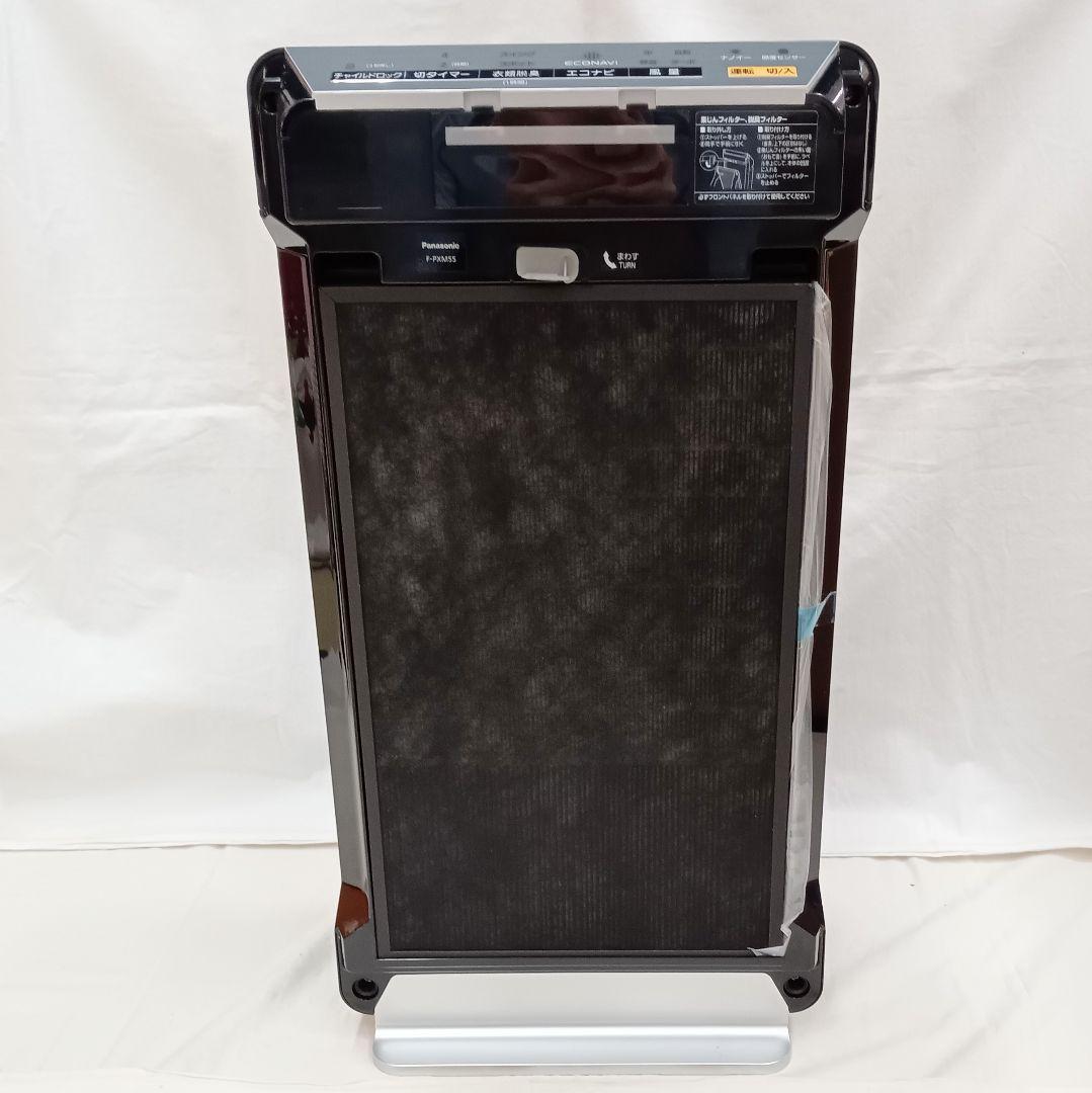 D*p様 未使用展示品 Panasonic F-PXM55-K 空気清浄機 ブラ