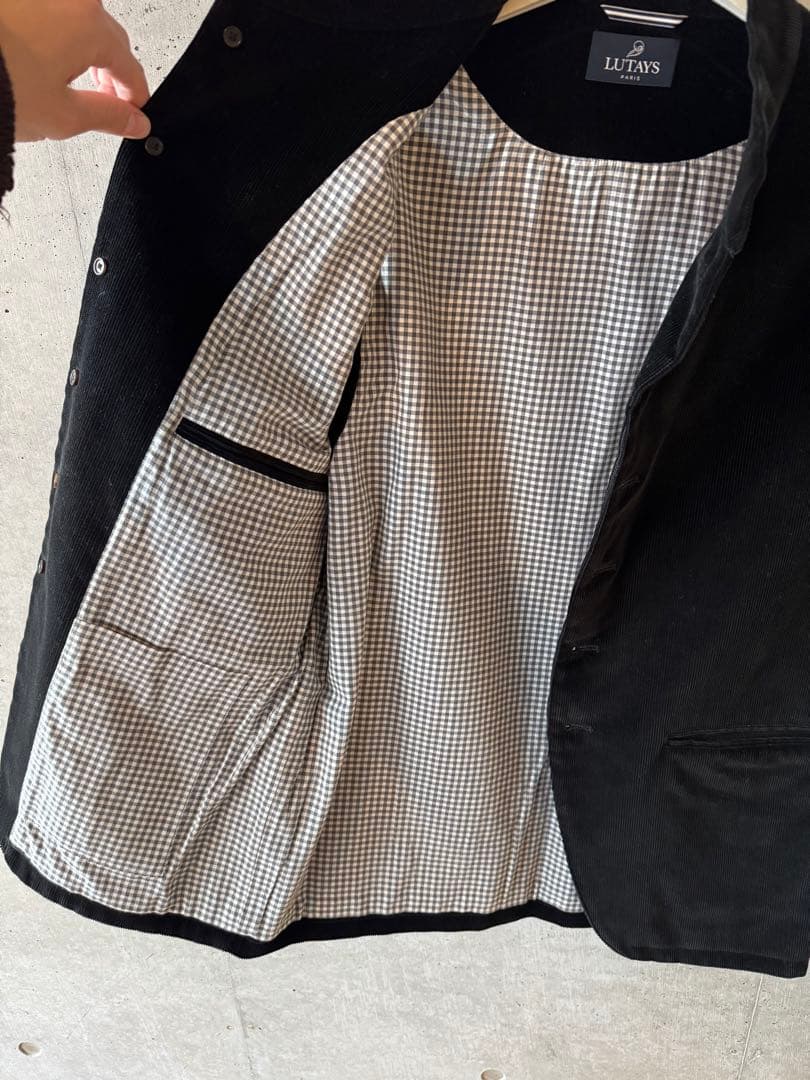 LUTAYS リュテス VALMONT CORDUROY VEST コーデュロイ