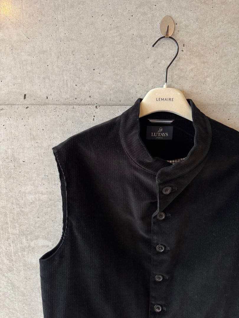 LUTAYS リュテス VALMONT CORDUROY VEST コーデュロイ