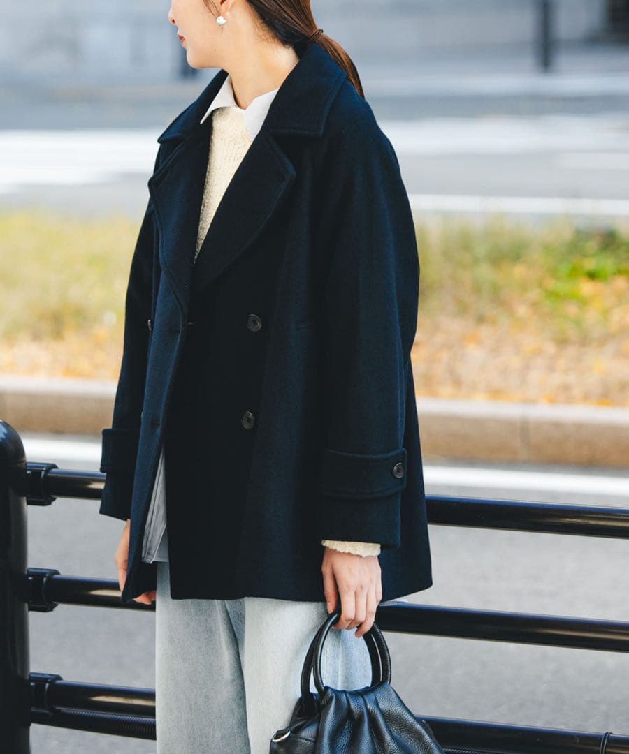 【今期新品】URBAN RESEARCH　スーパー100メルトンPコート2025