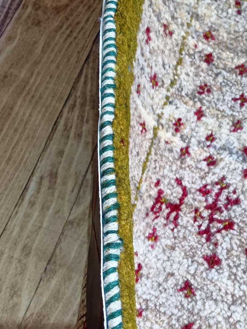 ペルシャ絨毯　ギャッベ　玄関サイズ　手織り　イラン(24)