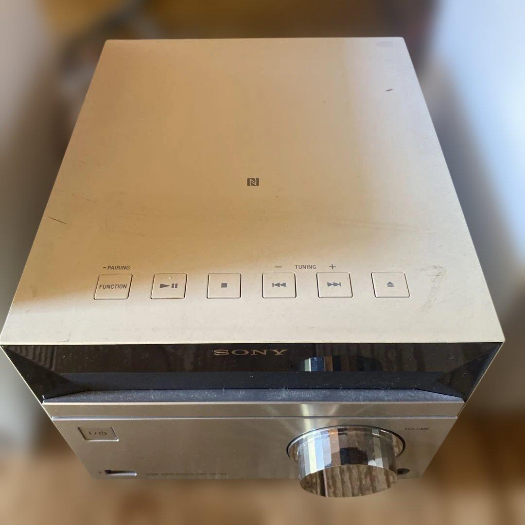 SONY Bluetooth ステレオミニコンポ hcd-sbt40 ホワイト