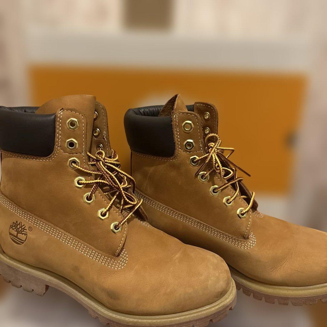 【新品同様】ティンバーランド 6インチ プレミアムブーツ 25cm