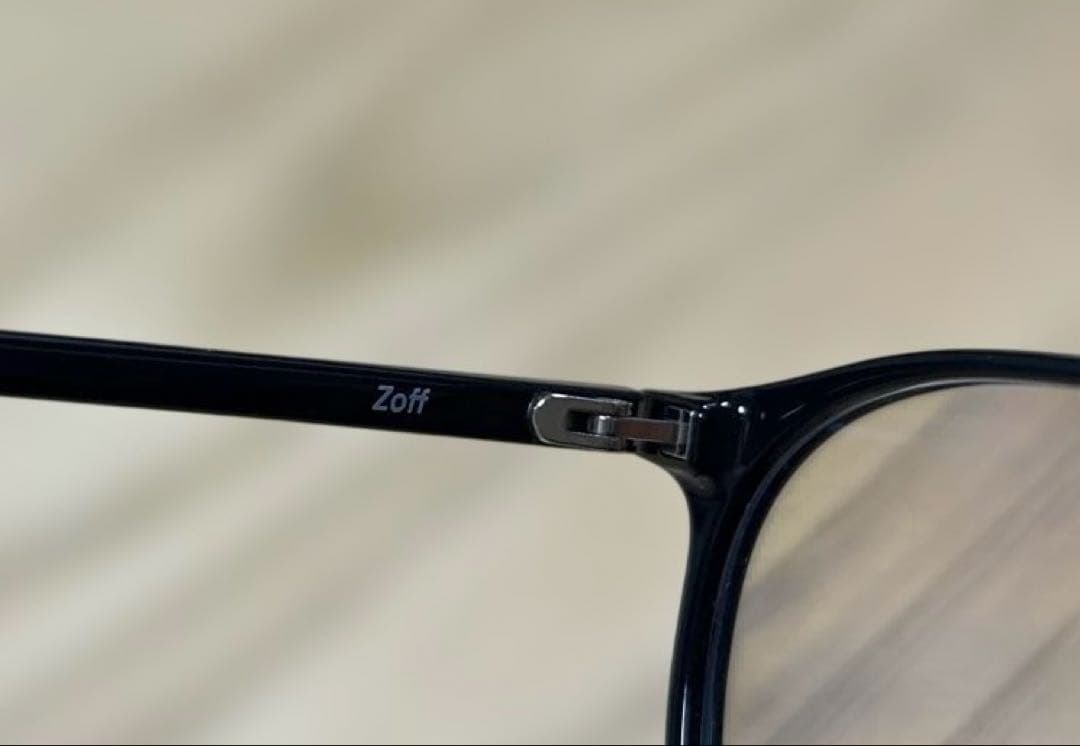 Zoff 遠近　度数1.5 黒縁