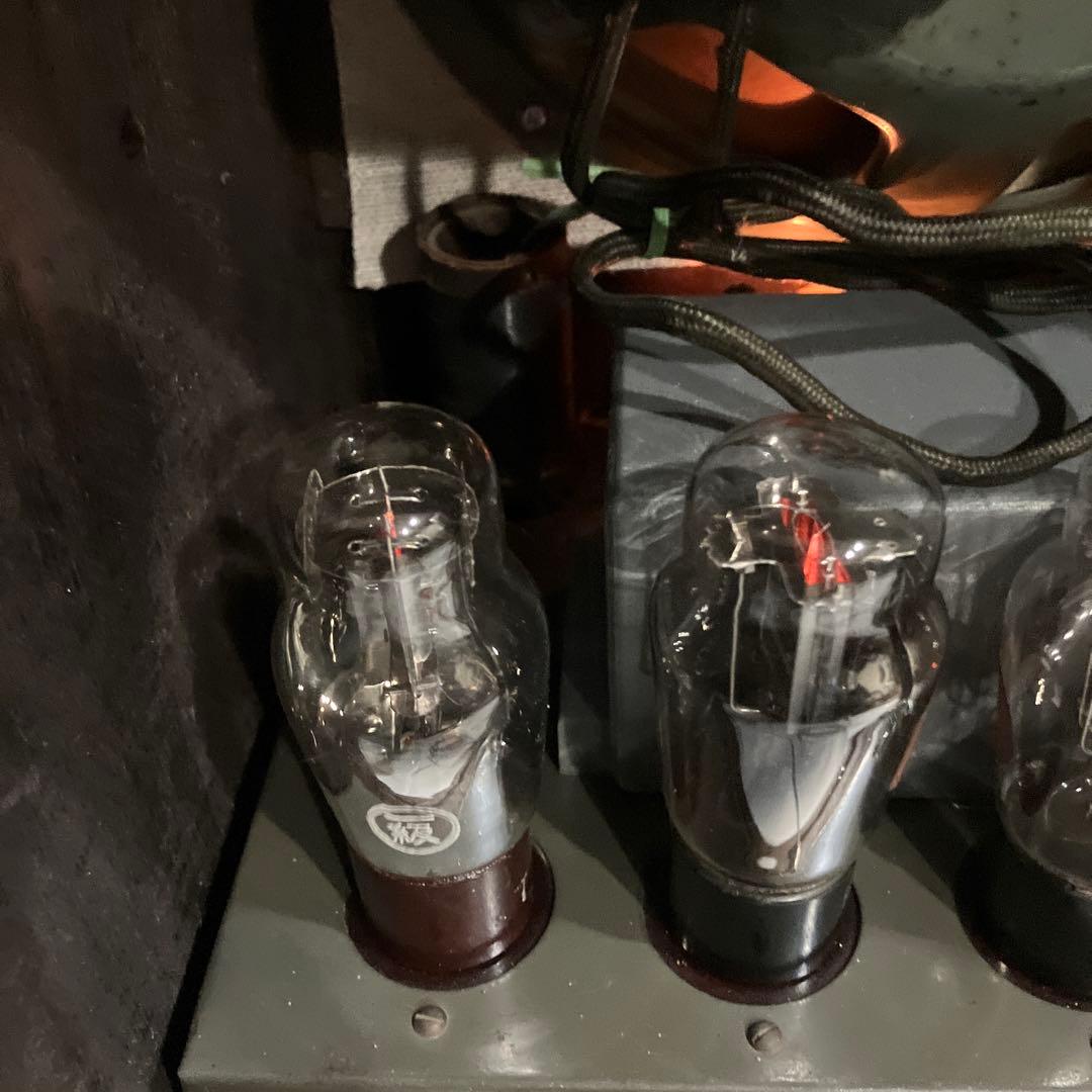 真空管ラジオ　4球ST管式　完動品 　　不良部品、古い部品交換済み