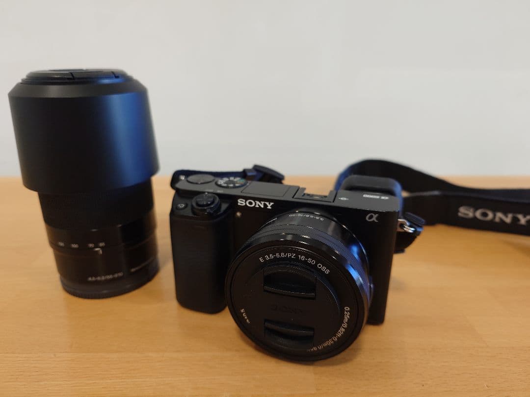 【美品、シャッター数極少】Sony α6000 ミラーレス一眼 カメラセット