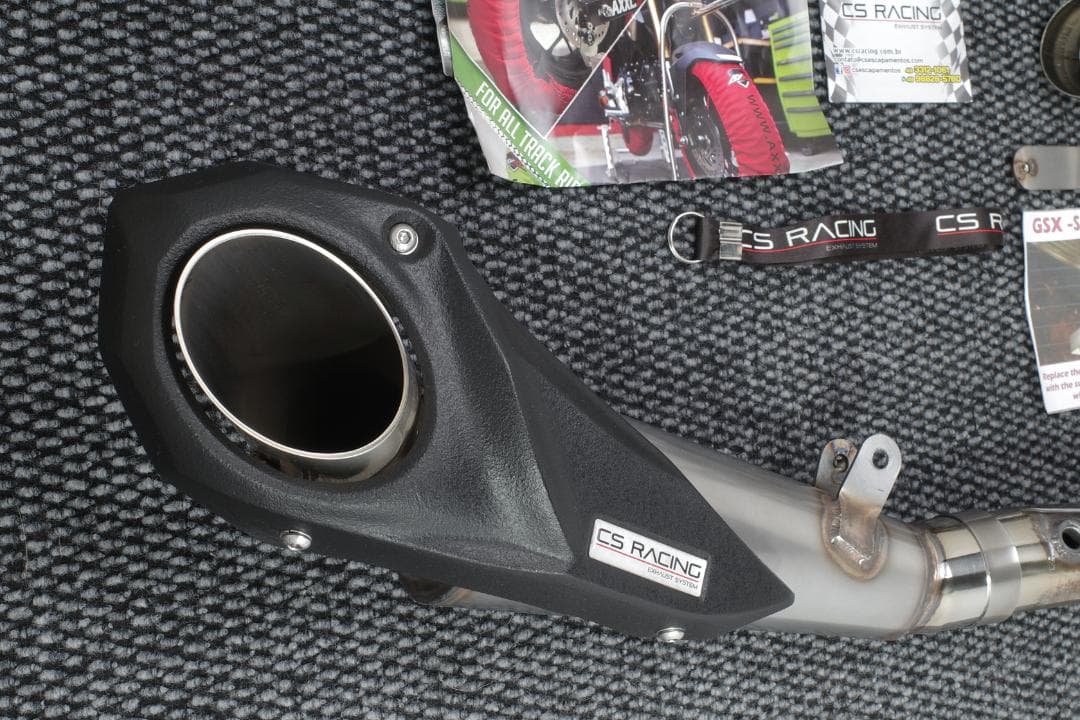 GSX-S750 CS Racing アンダーマウントフルエキゾーストマフラー