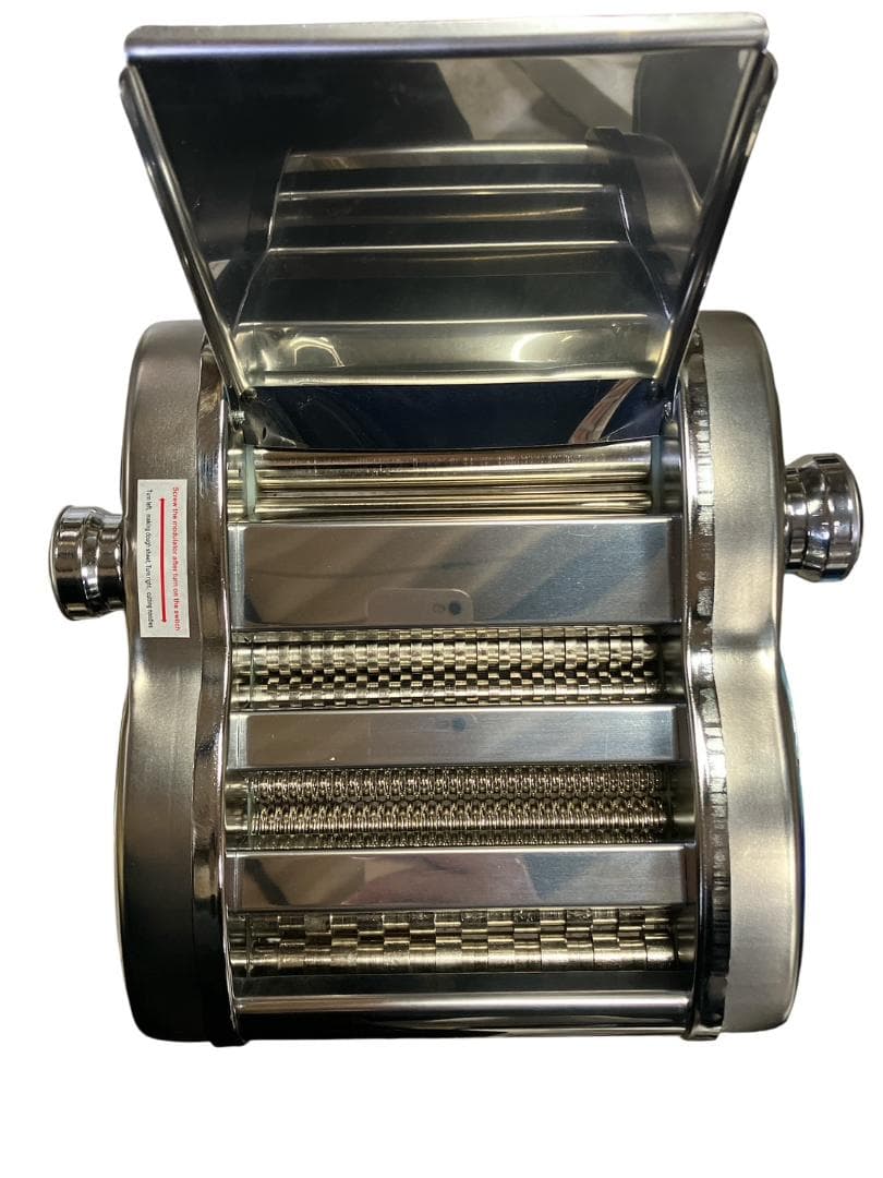 NEWTRY 製麺機 家庭用 電動パスタマシン ステンレス製 (3ナイフ)