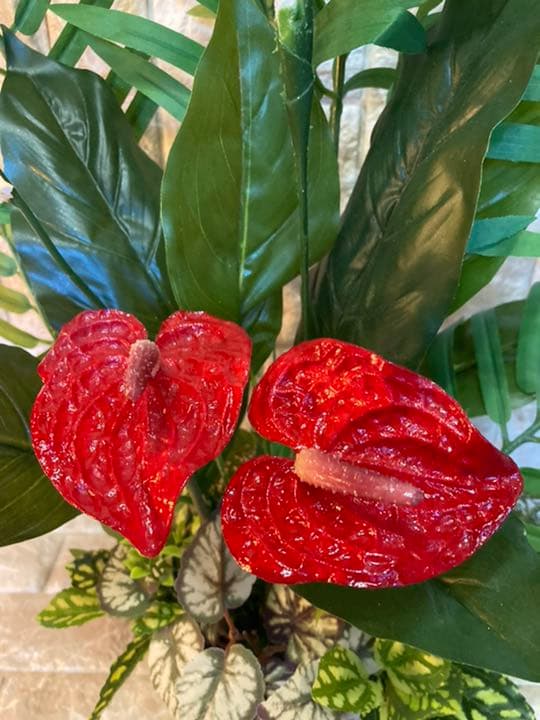 光触媒　人工観葉植物　造花　ウォールグリーン　アレカヤシ