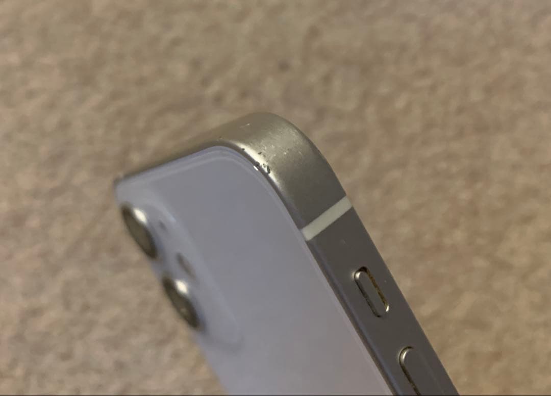 iphone12mini ホワイト【バッテリー100%】