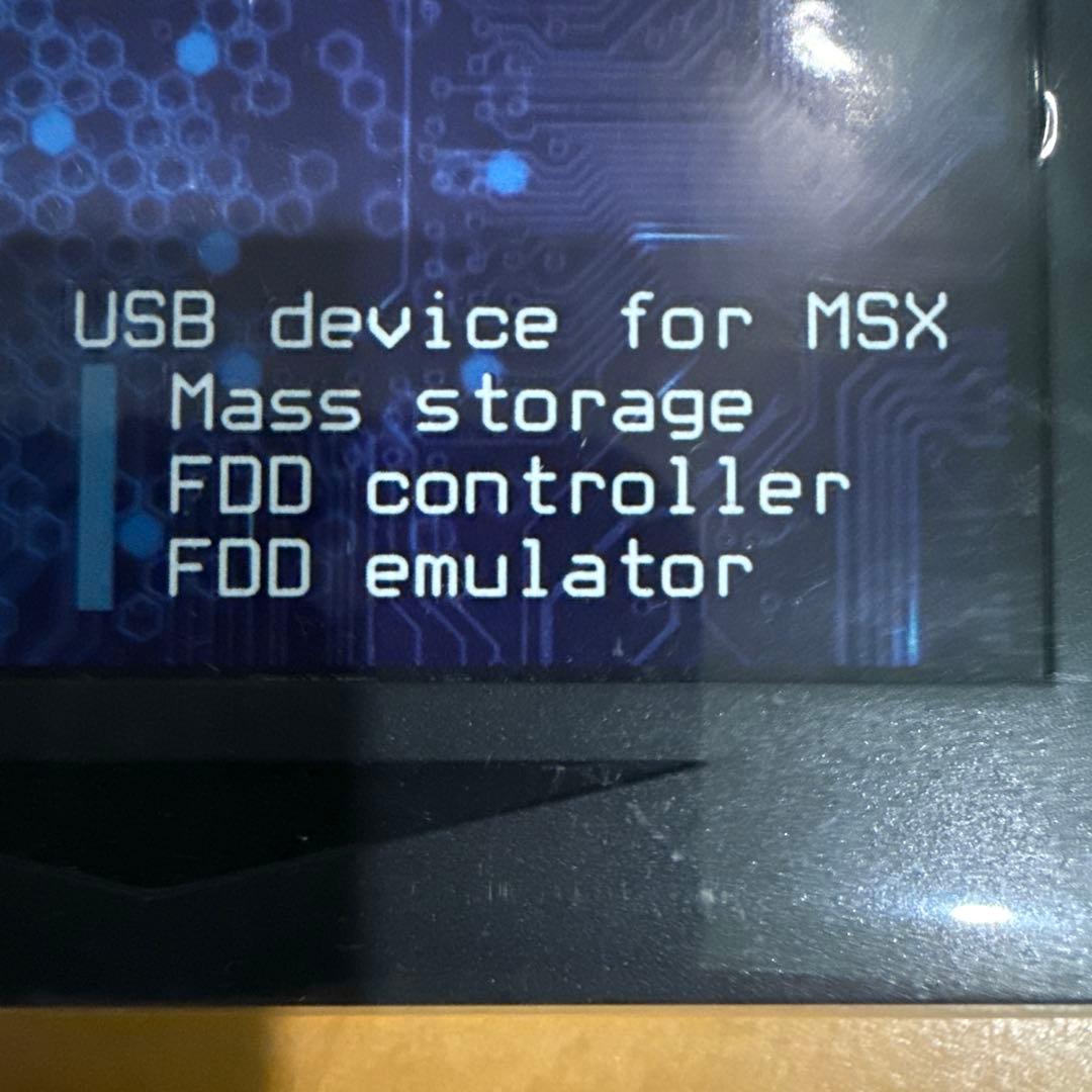 Rookie Drive NX MSX USBデバイス