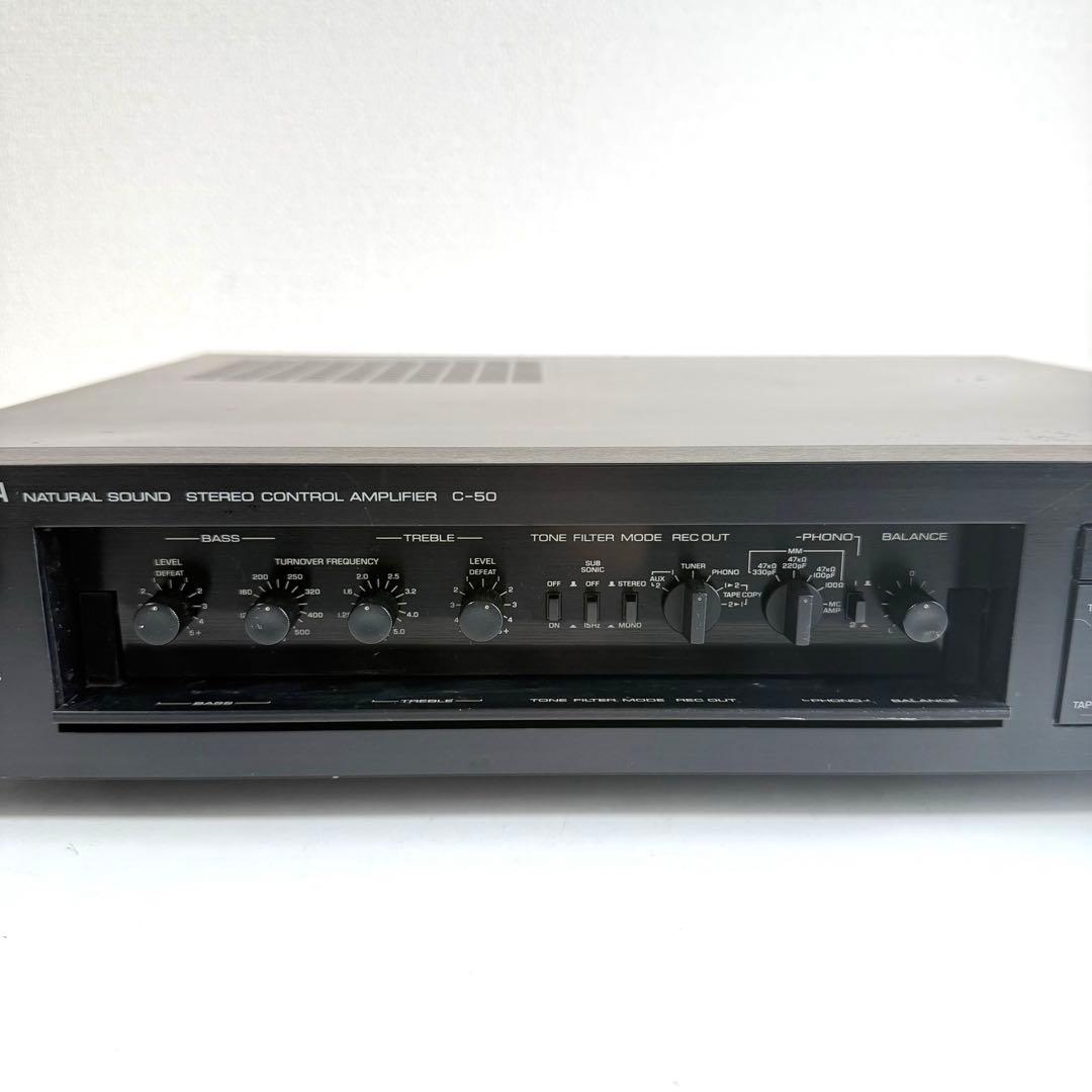 T*i様 YAMAHA C-50 コントロールアンプ プリアンプ【NN1216-