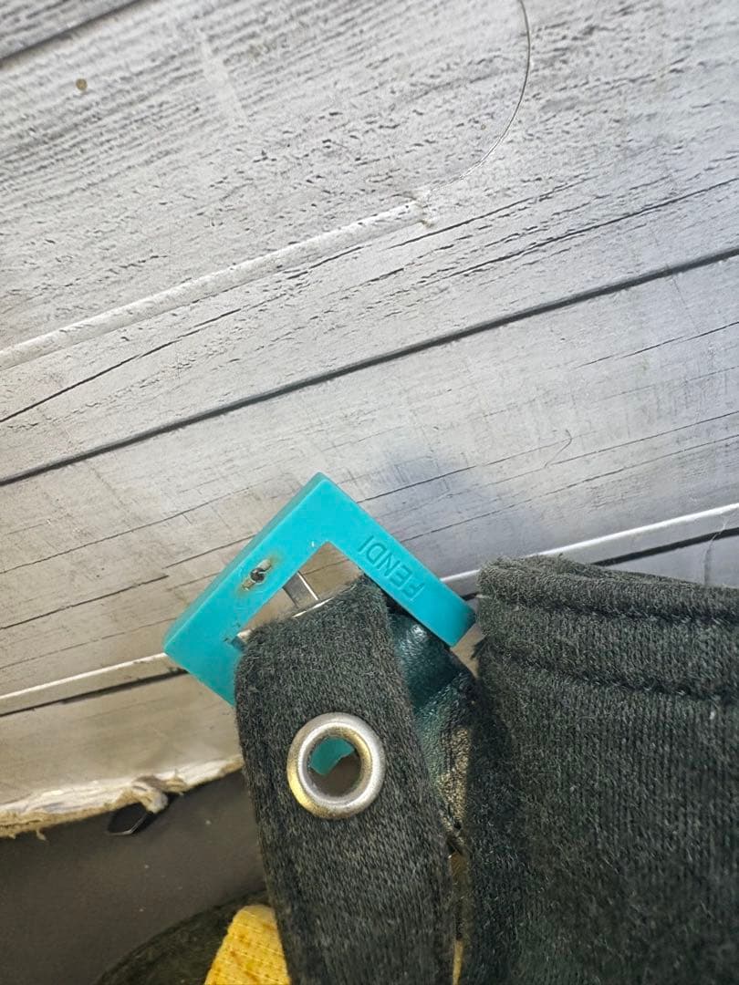 FENDI マンマバケットバッグ　グリーン