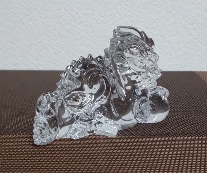バカラ・干支 辰 ドラコン クリスタルオブジェ