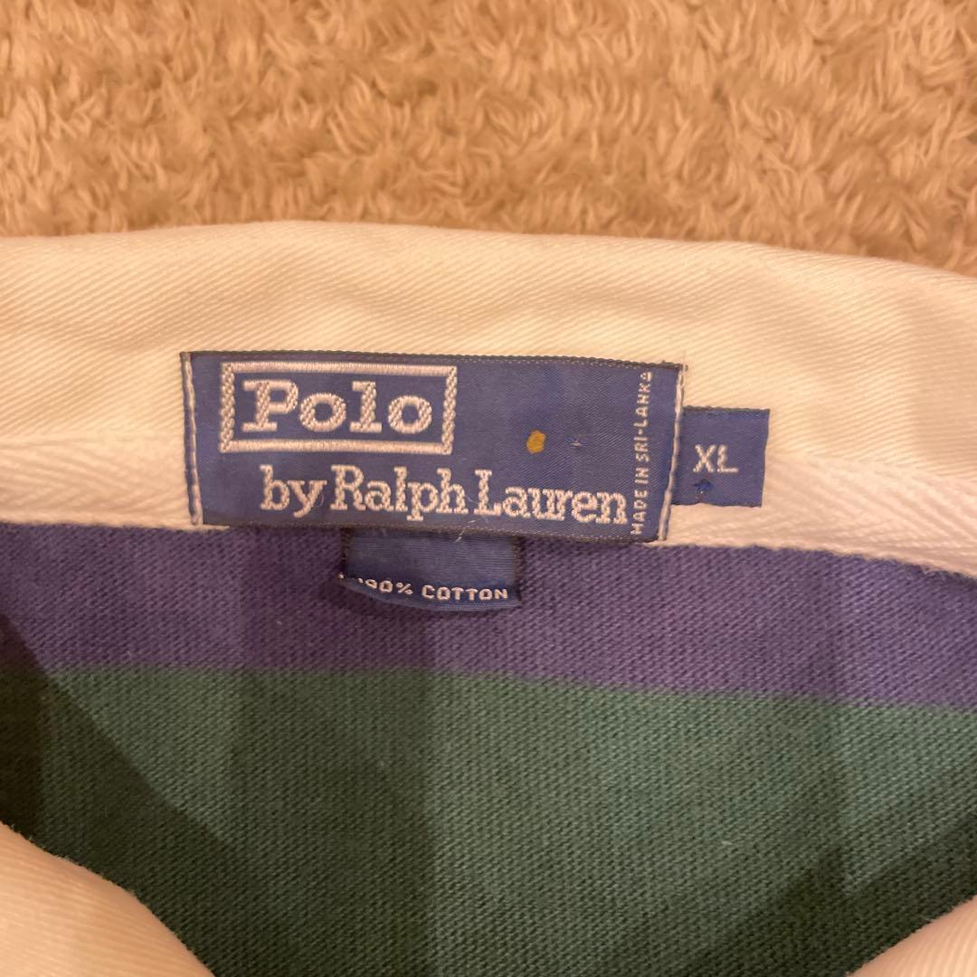 ラルフローレン　ラガーシャツ XL